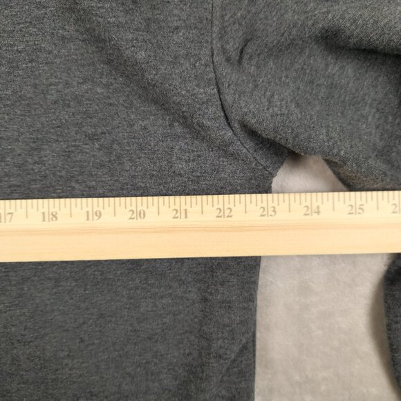 Nola Hooded Sweatshirt Gray Cotton Blend Womens Size 1X - Picture 9 of 13